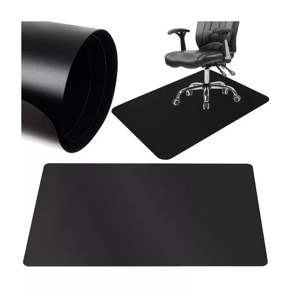 Védőszőnyeg szék alá 100x140cm RUHHY - fekete