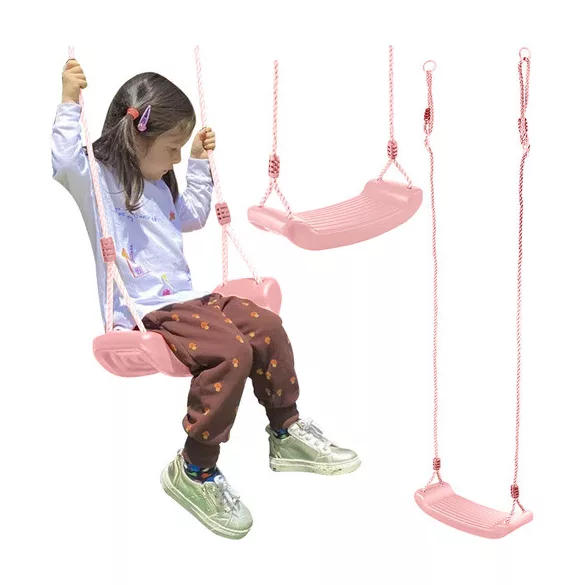 Műanyag hinta - rózsaszín 25445