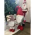 Ruhhy karácsonyi teleszkópos manó 82cm 22315