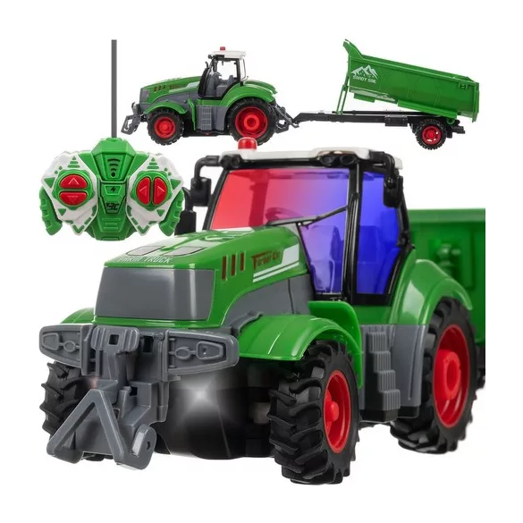 Kruzzel távirányítós traktor 24850