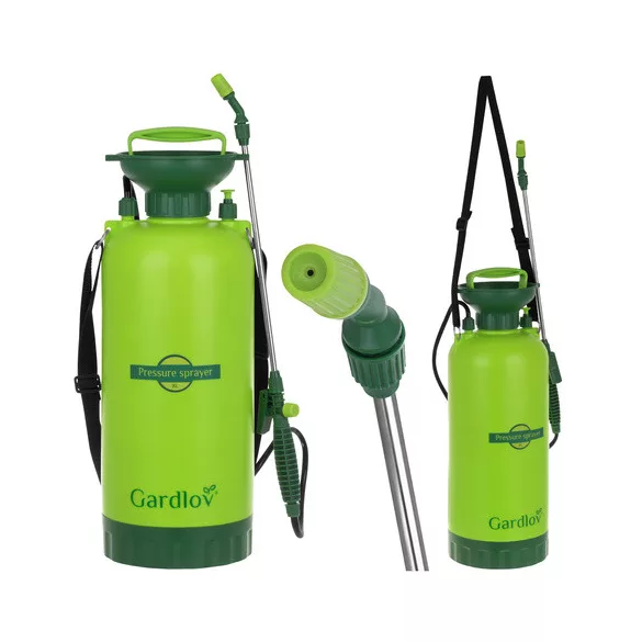 Gardlov 8L kézi nyomáspermetező kertbe 25430
