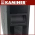 Kaminer elektromos hősugárzó, fekete - Ziflo 26403