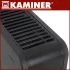Kaminer elektromos hősugárzó, fekete - Ziflo 26403