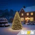 Izoxis karácsonyi gömb fényfüzér 300LED 30m 26264
