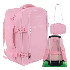 Trizand turista hátizsák 40x25x20cm rózsaszín