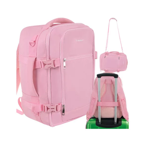 Trizand turista hátizsák 40x25x20cm rózsaszín