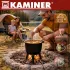 Kaminer zománcozott öntöttvas kanna 8l