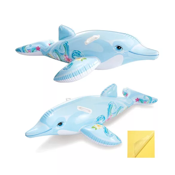 Intex felfújható delfin matrac 58535NP