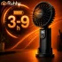 Ruhhy mini fekete kézi ventilátor