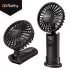 Ruhhy mini fekete kézi ventilátor
