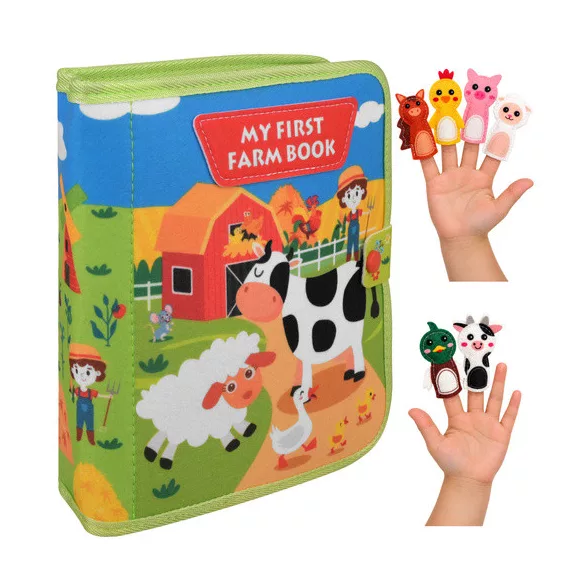 Kruzzel farm készségfejlesztő foglalkoztató könyv