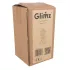 Glimz világító üvegbúrás rózsa 22cm