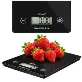 Zortiva lapos konyhai mérleg 5000g/1g