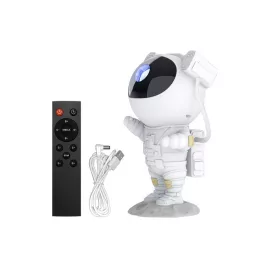   Űrhajós LED csillagvetítő - gyerekeknek és felnőtteknek, relaxációhoz, alváshoz, szórakozáshoz, ajándéknak.