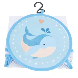 Rajzfilmfigurás Fürdőjáté kháló – Delfin mintájú