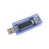 USB töltőáram mérő és feszültségmérő - digitális voltmérő és ampermérő