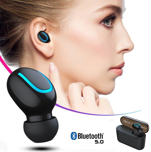 Vezeték nélküli vízálló fülhallgató Bluetooth 5.0