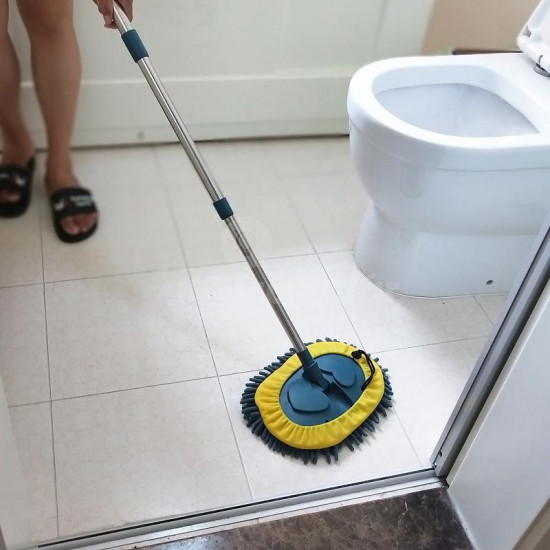 Mikroszálas háztartási tisztító, fürdőszobai csempe tisztító, ablakmosó mop