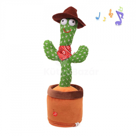 Táncoló kaktusz, interaktív játék