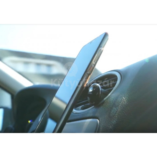 Exkluzív autós szellőzőbe helyezhető mágneses telefontartó
