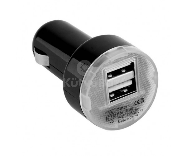 DUAL szivargyújtós USB töltő szivargyújtó USB töltő