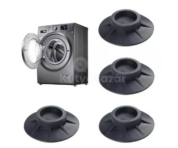 Rezgéscsillapító  mosógép talp, csúszásgátló talpak (4 db)