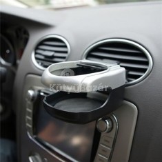 Autó szellőzőbe helyezhető pohár tartó