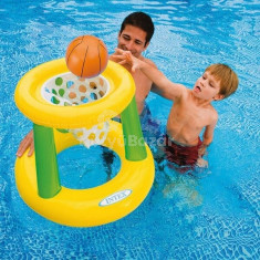 Felfújható kosárlabda játék medencébe