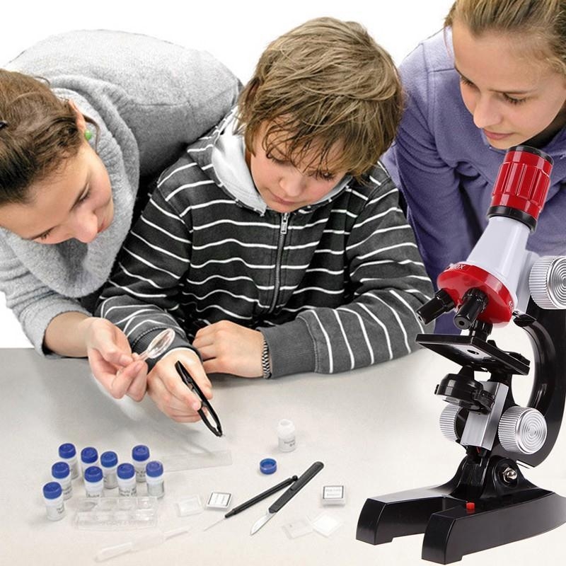 LED mikroszkóp szett gyerekeknek