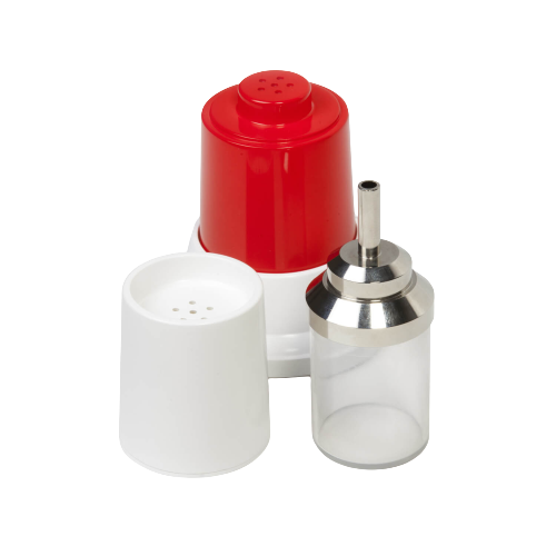 Világítótornyos só-bors és olajtartó