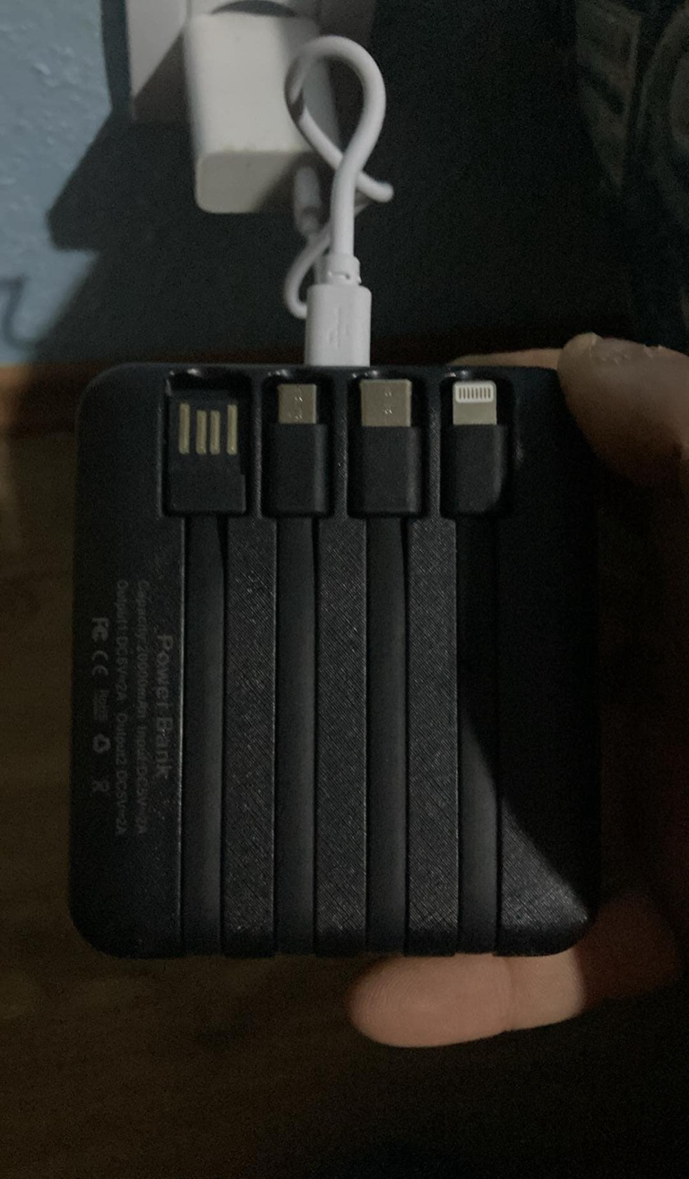   20000mAh PowerBank Type-C, iPhone, micro USB, USB - Szupergyors töltés!
